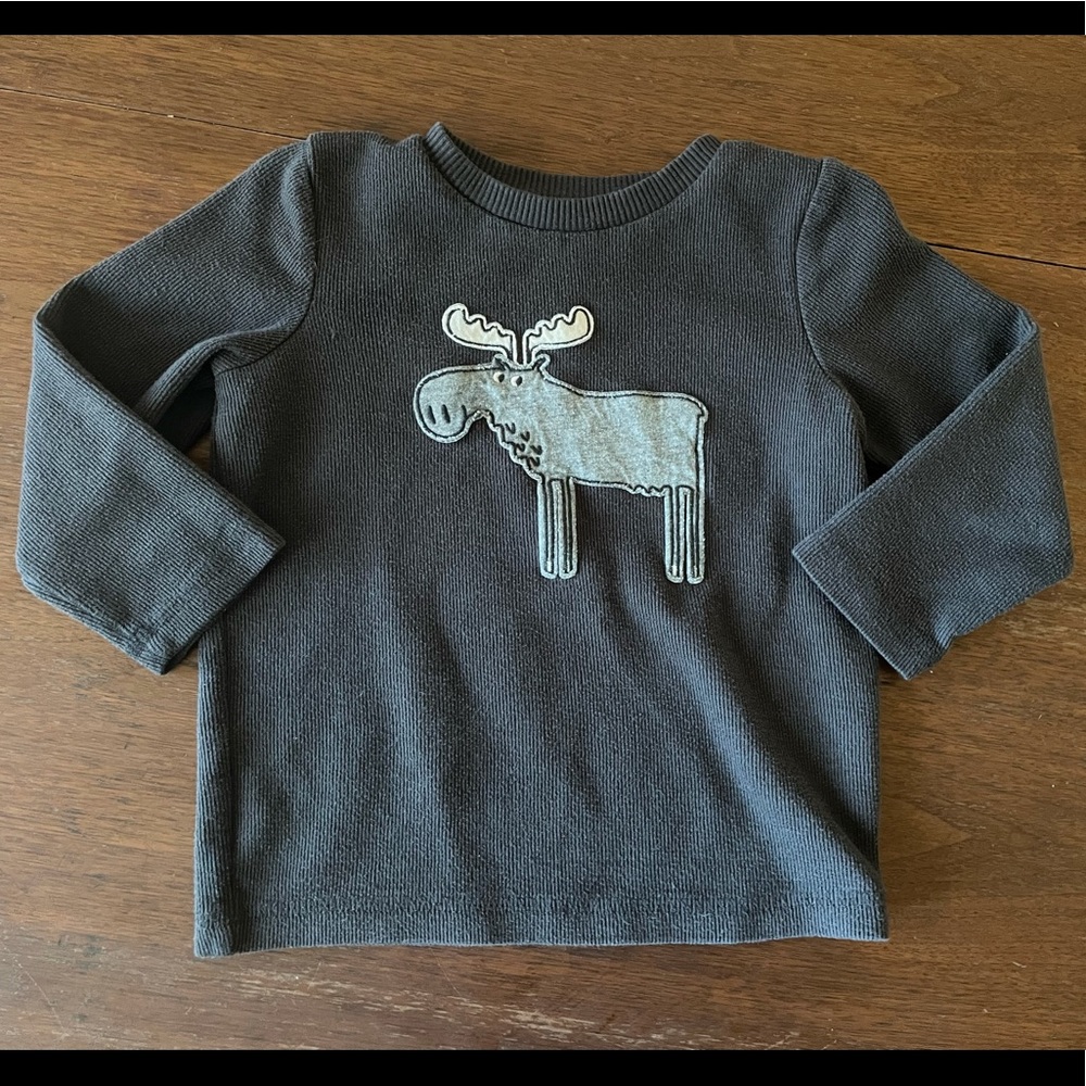 Toddler Moose Sweater